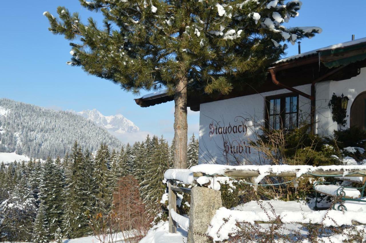 Berggasthof Staudachstub'N Kirchberg in Tirol Exterior foto